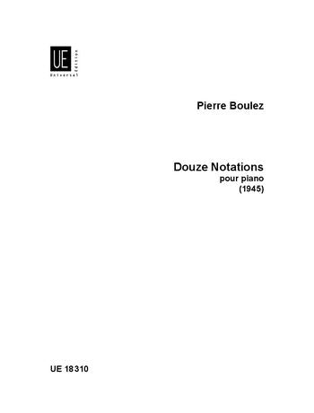 Boulez: Douze Notations