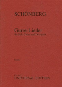 Schoenberg Gurrelieder Study Score