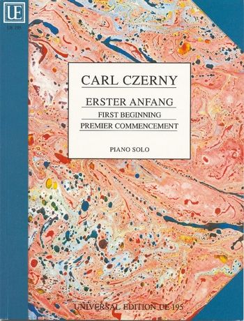Czerny First Beginning for piano
