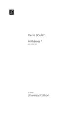 Boulez Anthemes 1 for Violin