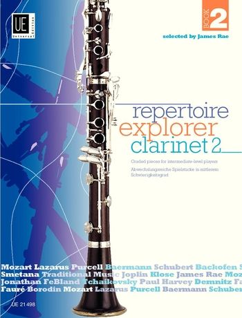 Repertoire Explorer 2 – Clarinet for clarinet solo or clarinet and piano