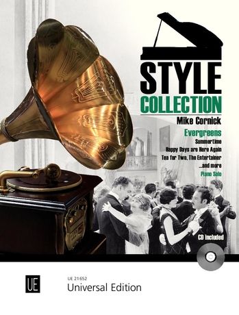 Mike Cornick’s Style Collection – Evergreens for piano