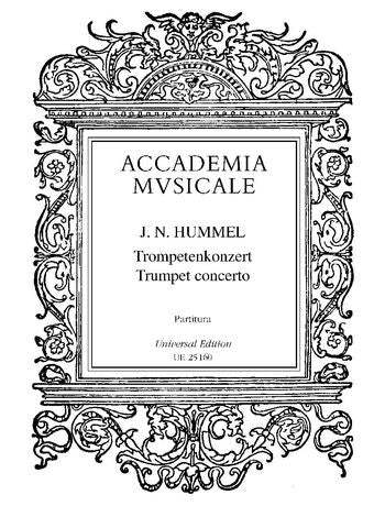 Hummel Concerto a tromba principale for trumpet and orchestra