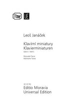 Janacek Piano Miniatures, Vol. 2 - Moravian Dances