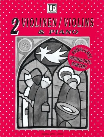 Happy Christmas Concert for 2 violins and piano