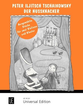 Tchaikovsky The Nutcracker for 2 violins and piano