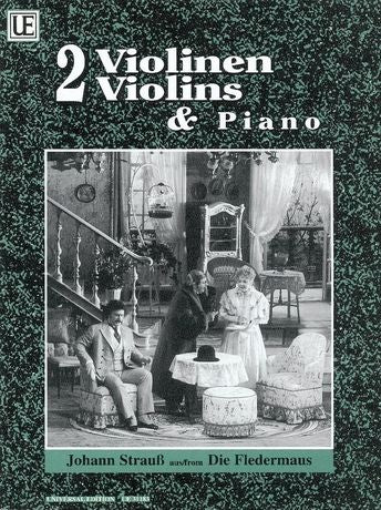 Strauss Die Fledermaus (The Bat) for 2 violins and piano