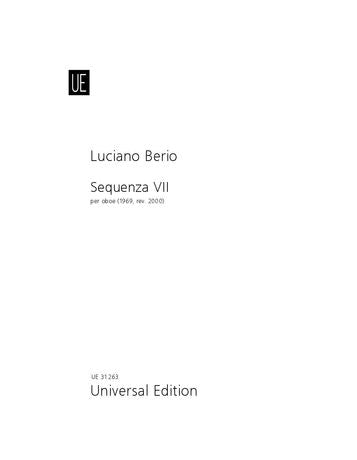 Berio Sequenza VII for Oboe
