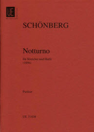 Schoenberg Notturno for Strings and Harp