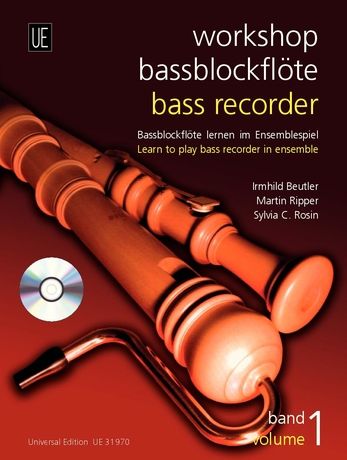 Workshop Bass Recorder 1 with CD for 3-5 recorders and CD