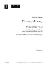 Mahler Symphony No. 2 Ressurection Choral Score