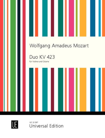 Mozart Duo for violin and guitar KV 423