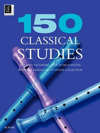 150 Classical Studies for Alto Recorder