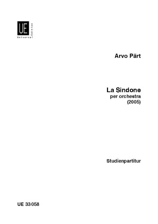 Pärt: La Sindone