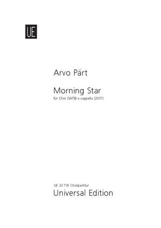 Pärt: Morning Star for mixed choir - SATB a cappella