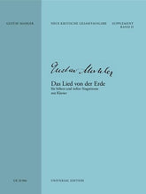 Mahler: Das Lied von der Erde for high and low voice and piano