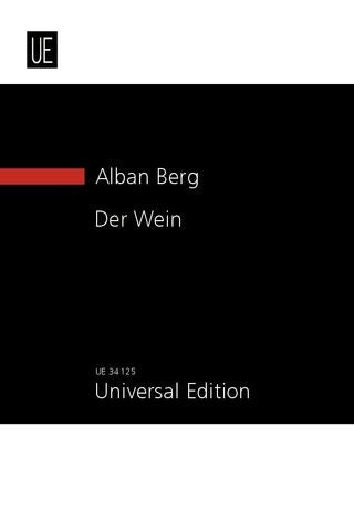 Berg: Der Wein (Study Score)