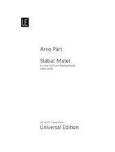 Pärt: Stabat Mater for mixed choir (SAT) and string orchestra