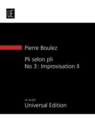 Boulez Improvisation II, No. 3 from "Pli selon pli"