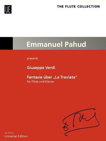 Verdi: Fantasy on "La Traviata" for flute and piano