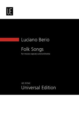 Berio: Folk Songs for mezzo-soprano and orchestra