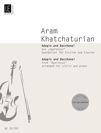 Khatchaturian: Adagio and Bacchanal from "Spartacus" for violin and piano