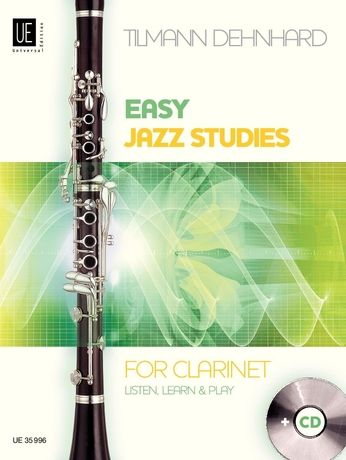 Tilmann Dehnhard: Easy Jazz Studies for clarinet