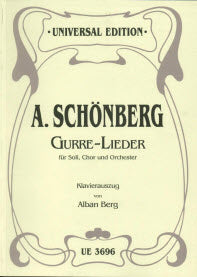 Schoenberg Gurrelieder Vocal Score
