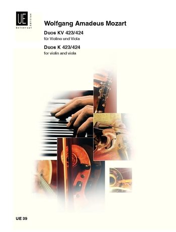 Mozart: 2 Duos for violin and viola KV 423, KV 424