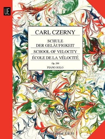 Czerny: School of Velocity for piano - op. 299