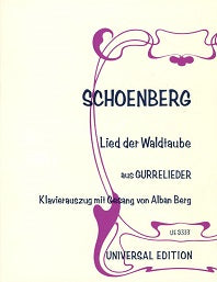 Schoenberg Lied der Waldtaube from Gurrelieder