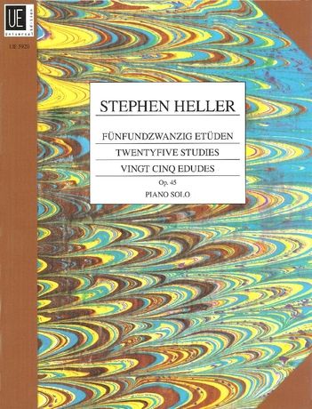 Heller 25 Melodic Studies for piano - op. 45