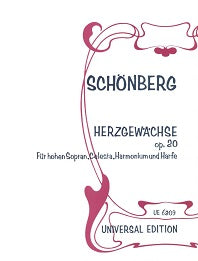 Schoenberg Herzgewaechse Op. 20