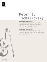 Tchaikovsky Andante Cantabile From String Quartet Op.11