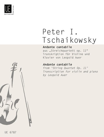 Tchaikovsky Andante Cantabile From String Quartet Op.11