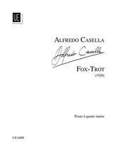 Casella Fox-Trot for piano 4 hands