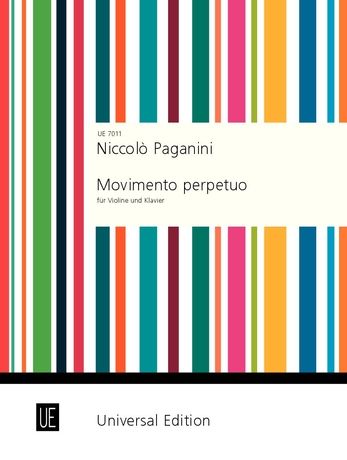 Paganini: Movimento perpetuo for violin and piano