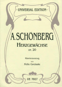 Schoenberg Herzgewaechse Op. 20 Arr. Piano
