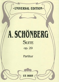 Schoenberg Suite Op 29 Full Score