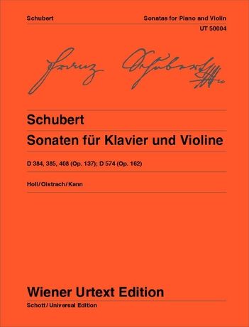 Schubert Sonatas for Violin and Piano