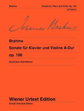 Brahms Violin Sonata op. 100