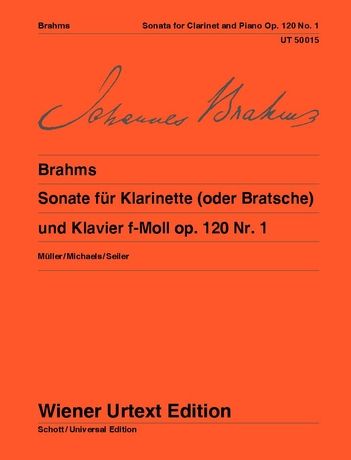 Brahms: Sonata for clarinet or viola and piano - op. 120/1