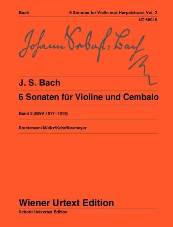 Bach 6 Sonatas BWV 1017-1019 Volume 2