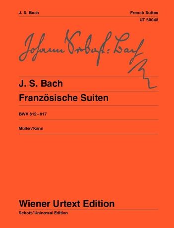 Bach: French Suites for piano BWV 812–817