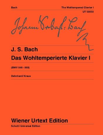 Bach: The Well Tempered Clavier for piano Volume 1
