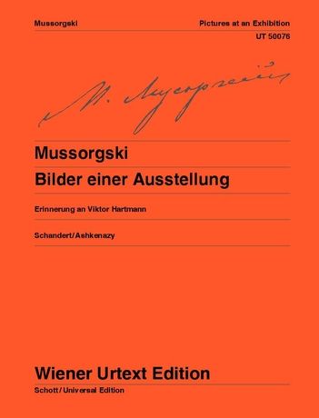 Mussorgski: Pictures at an Exhibition for piano