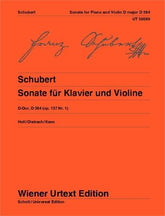 Schubert Sonata for violin and piano - op. 137/1 D 384