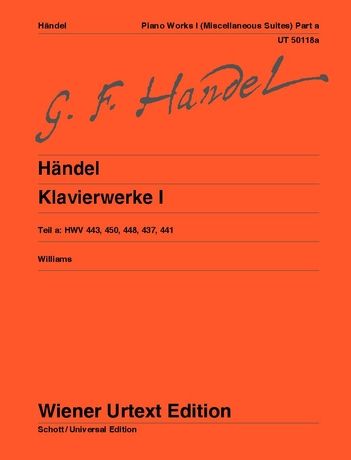 Handel Piano Works Volume 1A