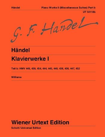 Handel Works for Piano Volume 1B