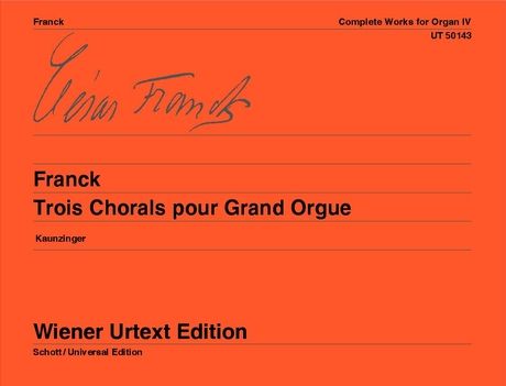 Franck Complete Works for organ Volume 4
